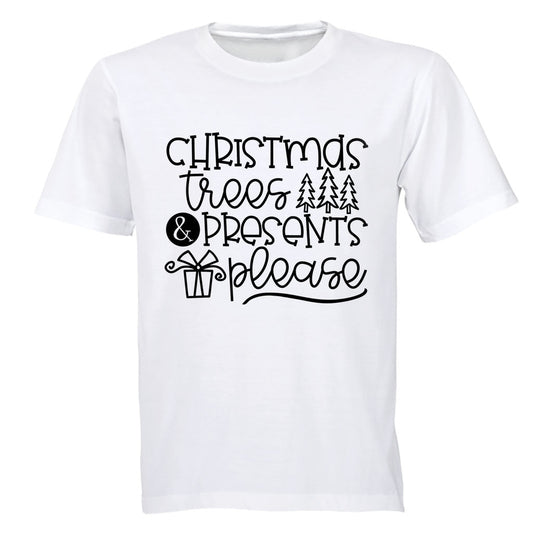 Presents Please - Christmas - Kids T-Shirt - BuyAbility South Africa