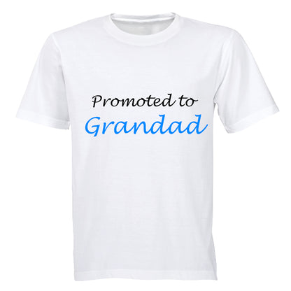 Promoted to Grandad - Adults - T-Shirt - BuyAbility South Africa