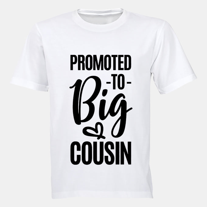 Promoted to BIG Cousin - Kids T-Shirt - BuyAbility South Africa