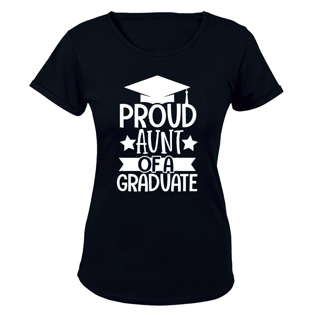 Proud Aunt of a Graduate - Ladies - T-Shirt - BuyAbility South Africa