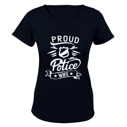 Proud Police Wife - Ladies - T-Shirt - BuyAbility South Africa