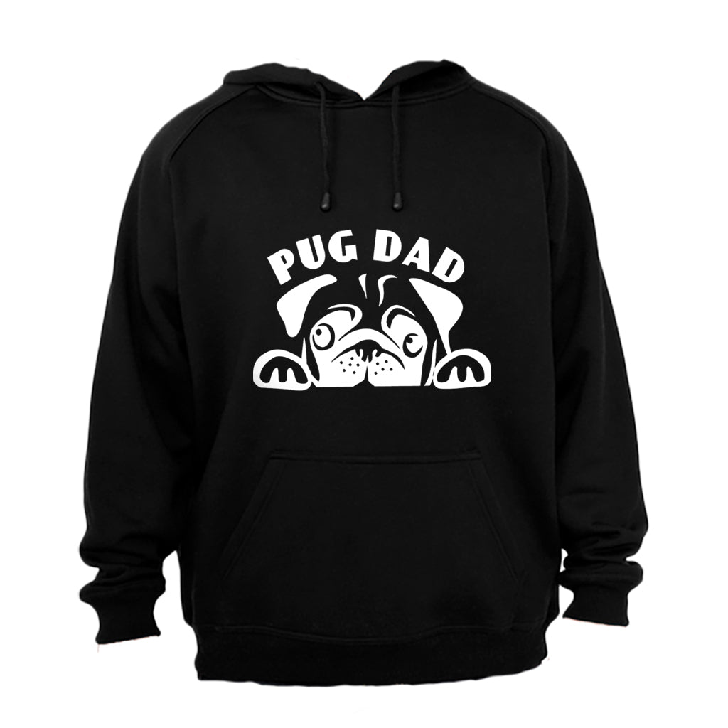 Pug Dad - Hoodie - BuyAbility South Africa