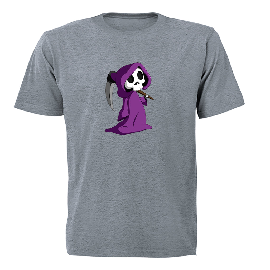 Purple Grimm - Halloween - Adults - T-Shirt - BuyAbility South Africa