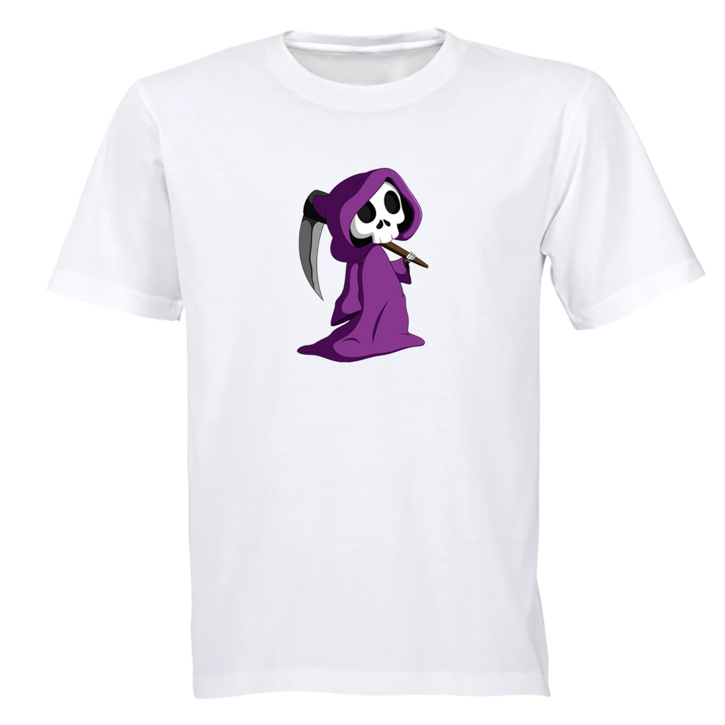 Purple Grimm - Halloween - Adults - T-Shirt - BuyAbility South Africa