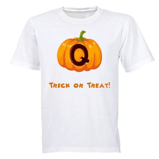 Q - Halloween Pumpkin - Kids T-Shirt - BuyAbility South Africa
