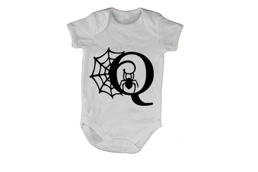 Q - Halloween Spiderweb - Baby Grow - BuyAbility South Africa