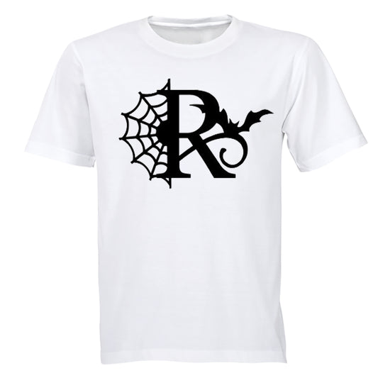 R - Halloween Spiderweb - Kids T-Shirt - BuyAbility South Africa