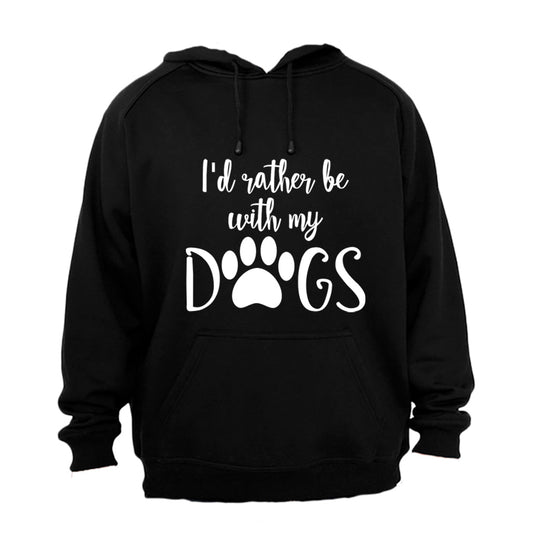 Rather Be With My Dogs - Hoodie - BuyAbility South Africa