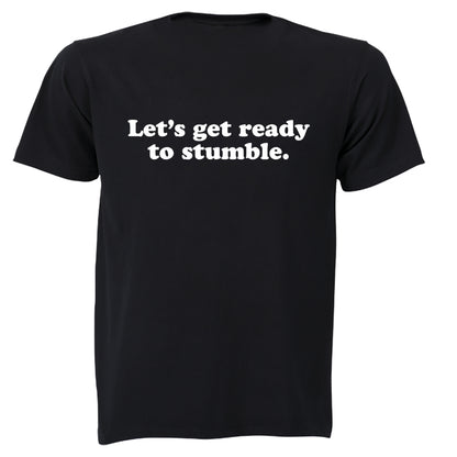 Ready To Stumble - St. Patrick's Day - Adults - T-Shirt - BuyAbility South Africa