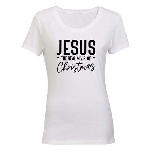 Real MVP of Christmas - Ladies - T-Shirt - BuyAbility South Africa