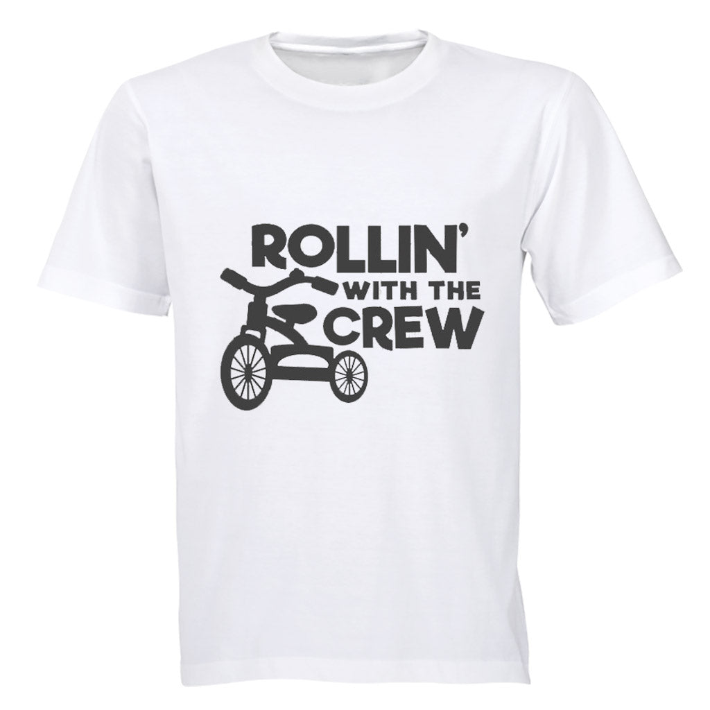 Rollin  With The Crew - Kids T-Shirt - BuyAbility South Africa