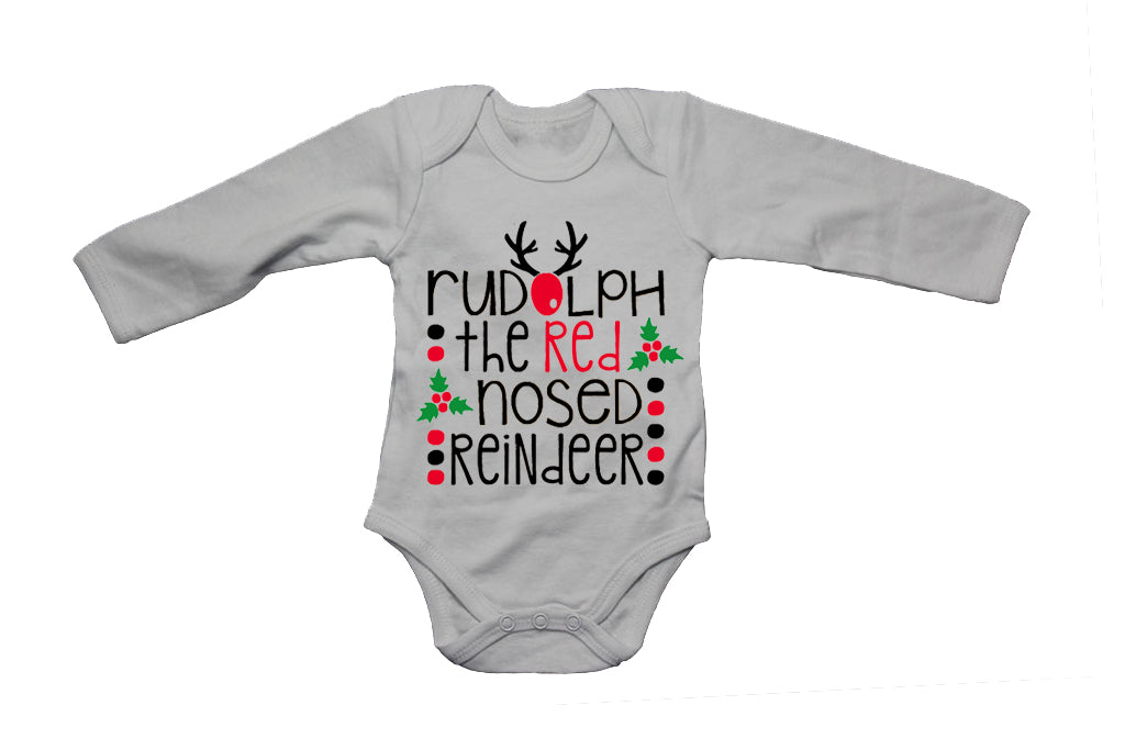 Rudolph the Red Nosed Reindeer - Christmas - Baby Grow - BuyAbility South Africa