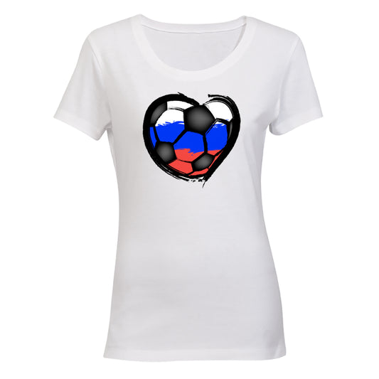 Russia - Soccer Inspired - Ladies - T-Shirt - BuyAbility South Africa