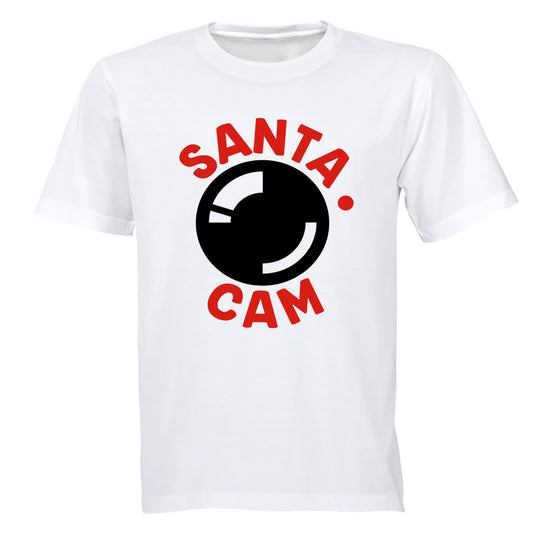 Santa Cam - Christmas - Adults - T-Shirt - BuyAbility South Africa