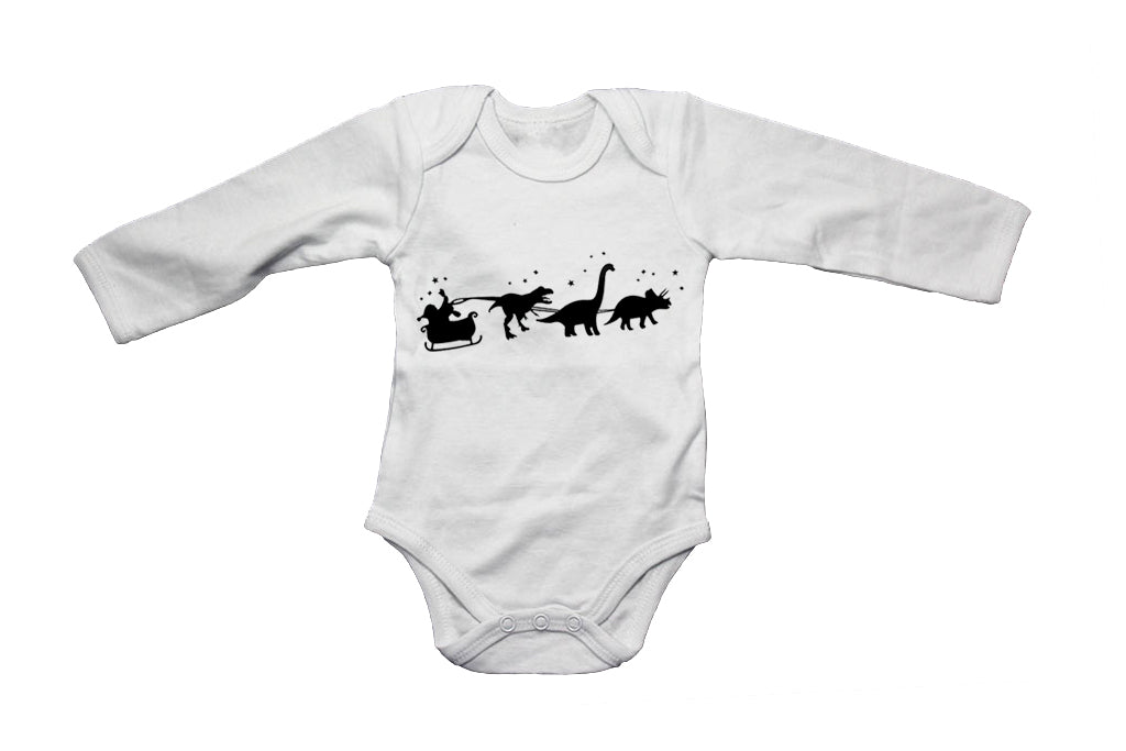 Santa s Dinosaur Reindeers - Christmas - Baby Grow - BuyAbility South Africa