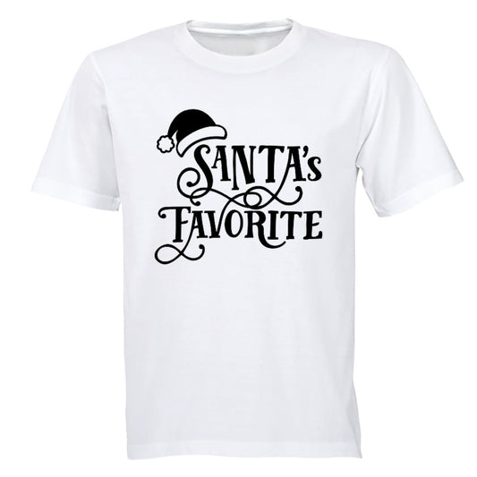 Santa s Favorite - Christmas Hat - Adults - T-Shirt - BuyAbility South Africa