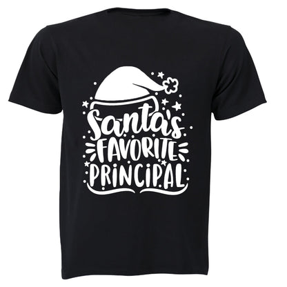 Santa s Favorite Principle - Christmas - Adults - T-Shirt - BuyAbility South Africa
