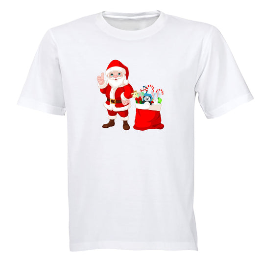 Santa s Toys - Christmas - Kids T-Shirt - BuyAbility South Africa