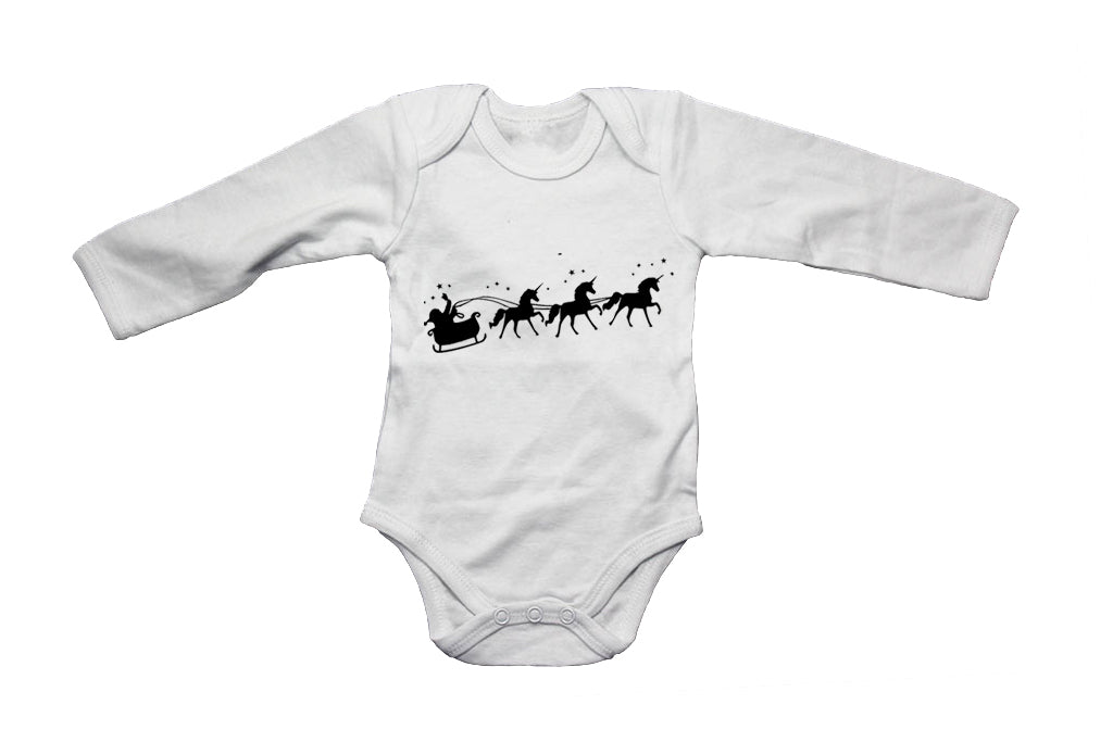 Santa s Unicorn Reindeers - Christmas - Baby Grow - BuyAbility South Africa