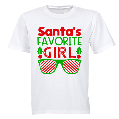 Santa's Favorite Girl - Christmas - Kids T-Shirt - BuyAbility South Africa