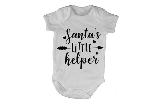 Santa's Little Helper - Christmas - Baby Grow - BuyAbility South Africa