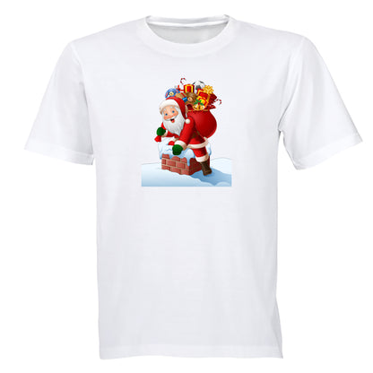 Santa's Visit - Christmas - Kids T-Shirt - BuyAbility South Africa