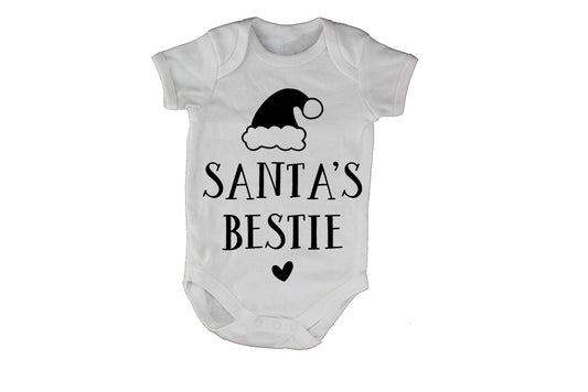 Santa's Bestie - Christmas - Baby Grow - BuyAbility South Africa