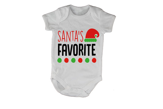 Santa's Favorite - Christmas - Baby Grow - BuyAbility South Africa