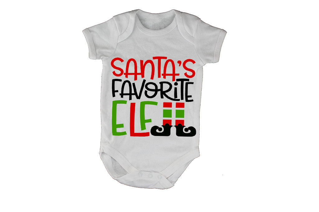 Santa's Favorite Elf - Christmas - Baby Grow - BuyAbility South Africa