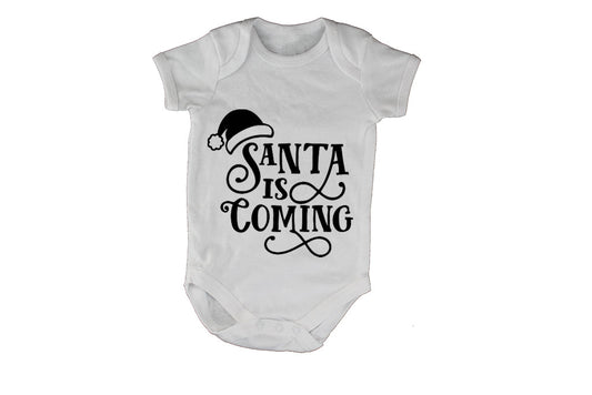 Santa is Coming - Christmas - Baby Grow - BuyAbility South Africa