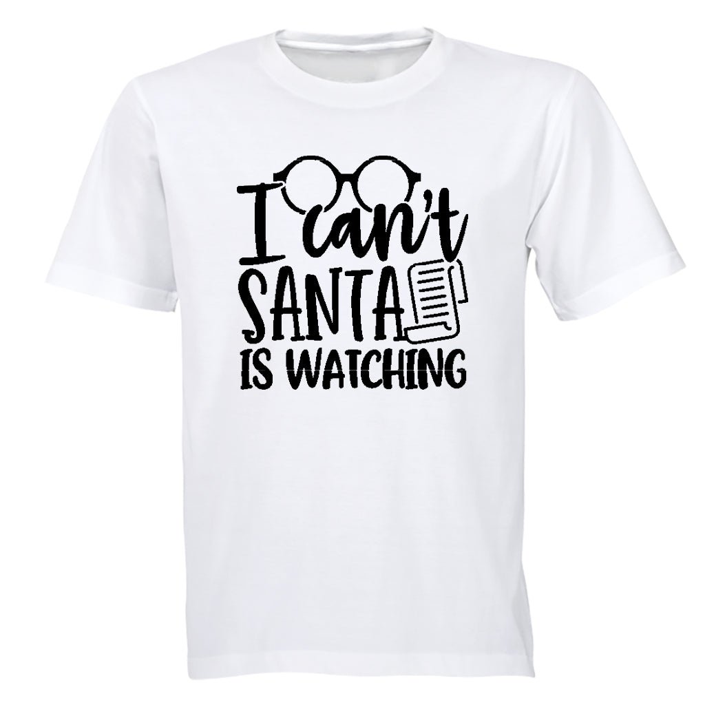Santa is Watching - Christmas - Kids T-Shirt - BuyAbility South Africa