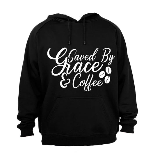 Saved by Grace & Coffee - Hoodie - BuyAbility South Africa