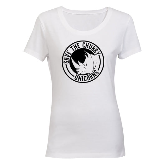 Save The Chubby Unicorns - Ladies - T-Shirt - BuyAbility South Africa