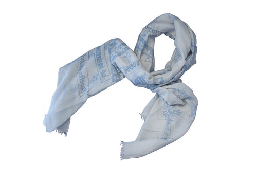 Scarf Print - Windmill - White - BuyAbility South Africa