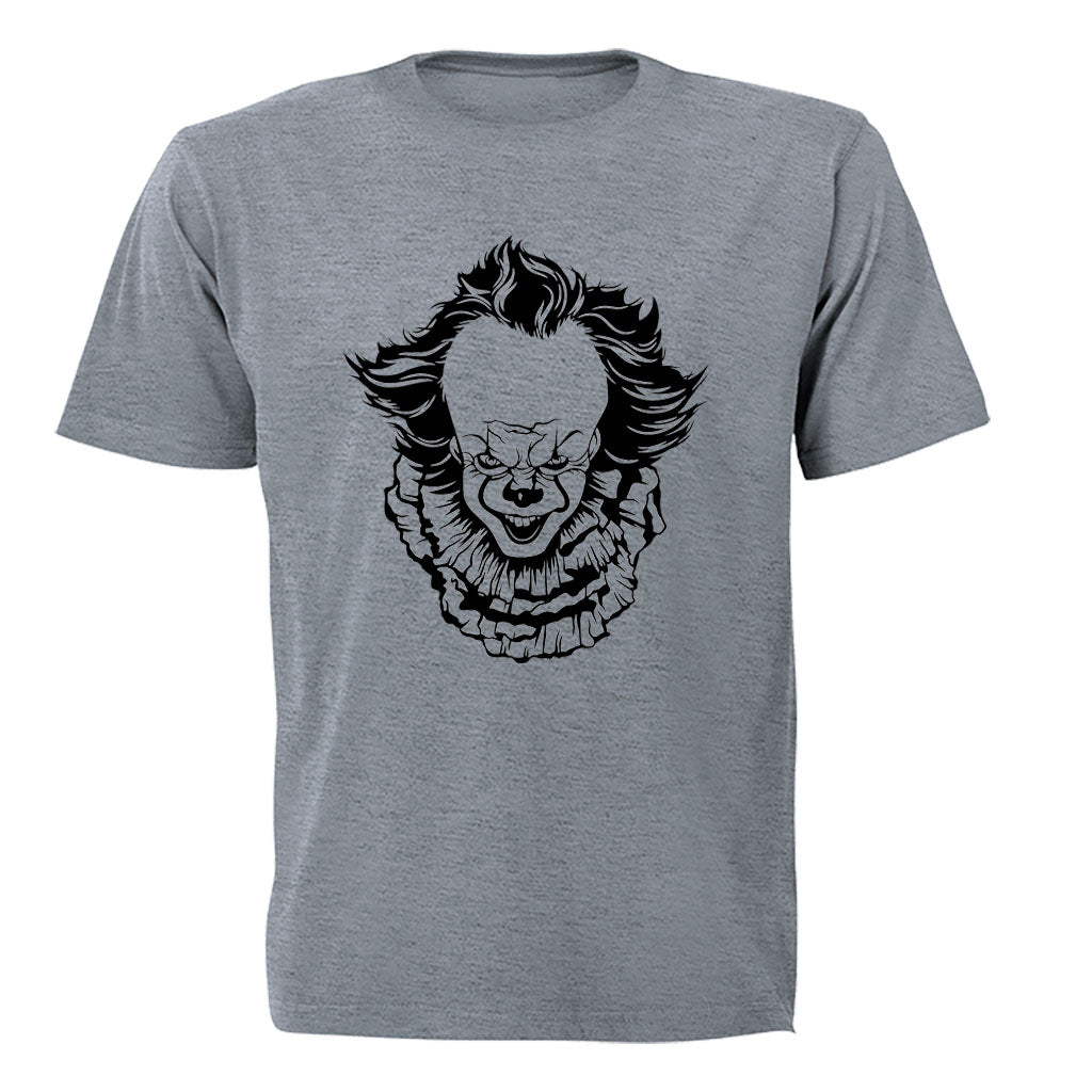 Scary Clown - Halloween - Adults - T-Shirt - BuyAbility South Africa