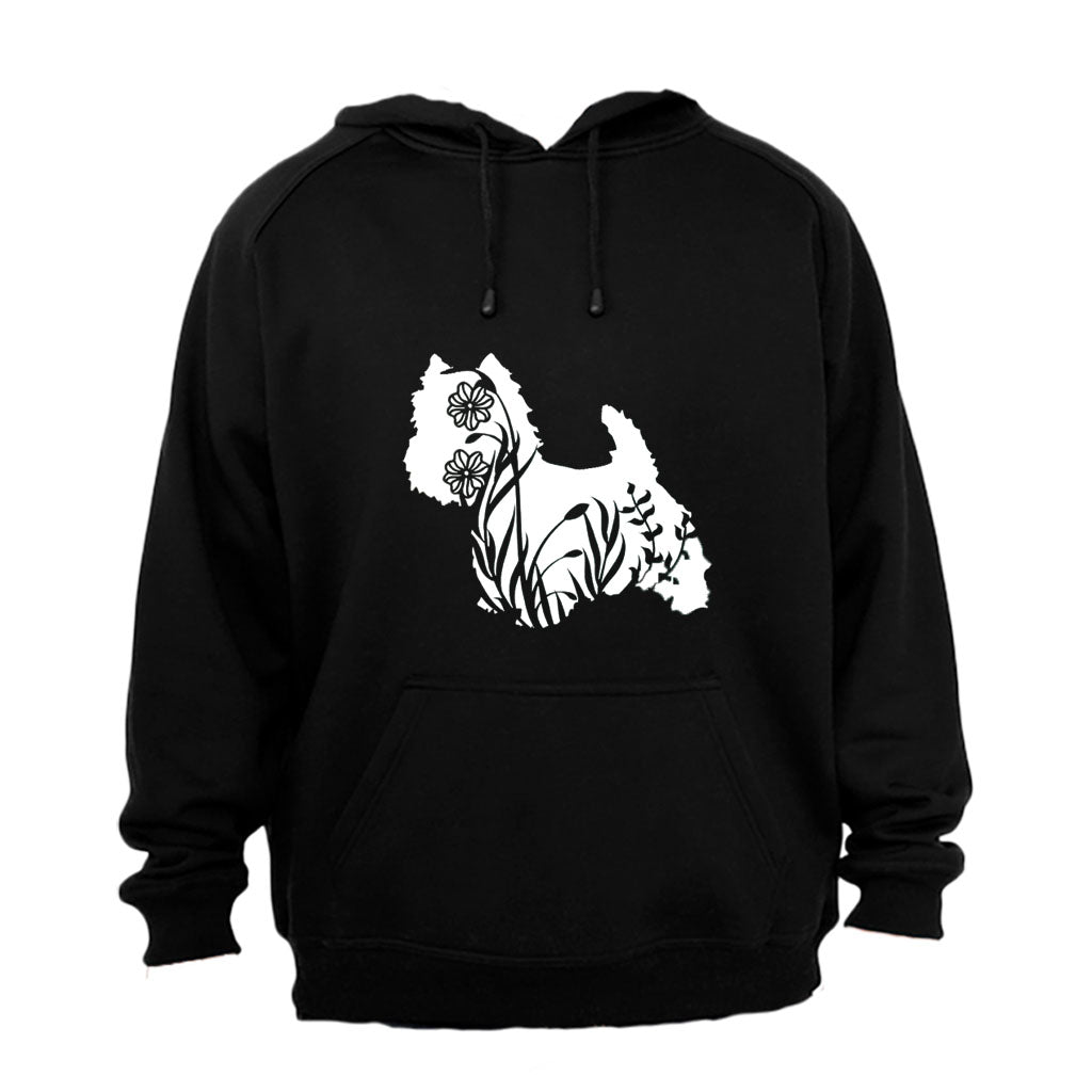 Scottish Terrier Silhouette - Hoodie - BuyAbility South Africa