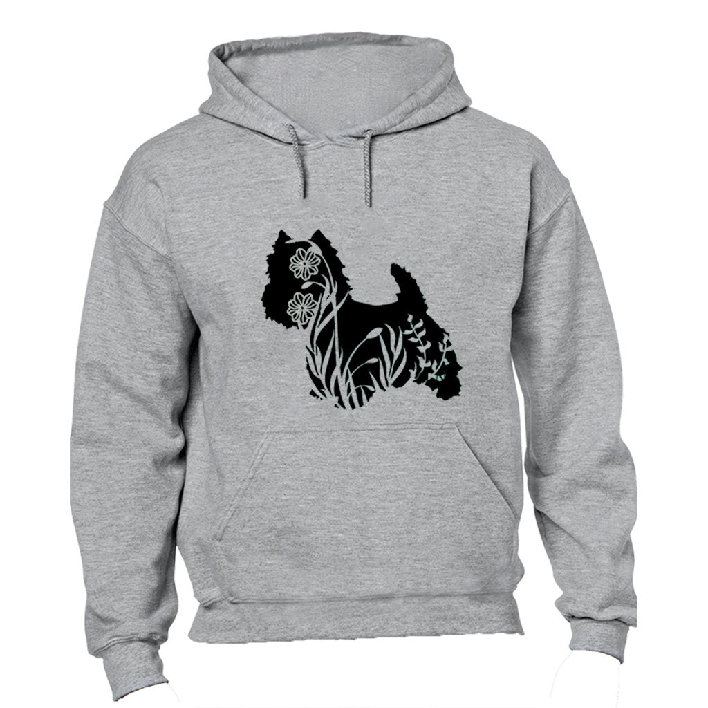 Scottish Terrier Silhouette - Hoodie - BuyAbility South Africa