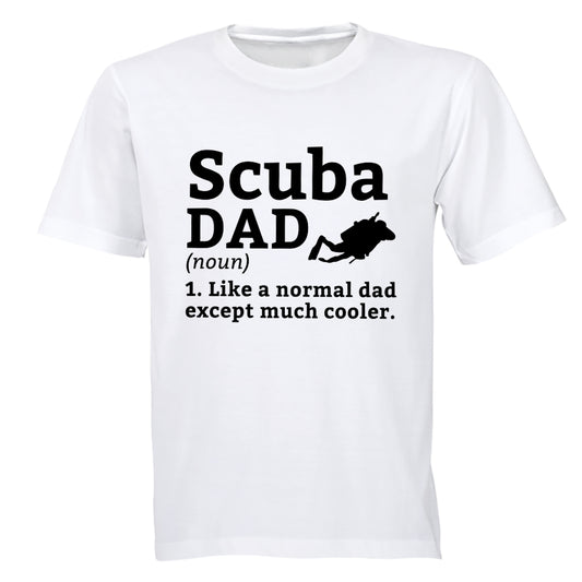 Scuba Dad Definition - Adults - T-Shirt - BuyAbility South Africa