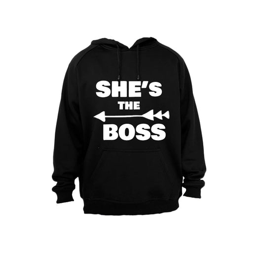 She s the Boss - Hoodie - BuyAbility South Africa