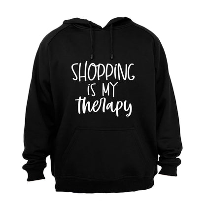 Shopping is My Therapy - Hoodie - BuyAbility South Africa