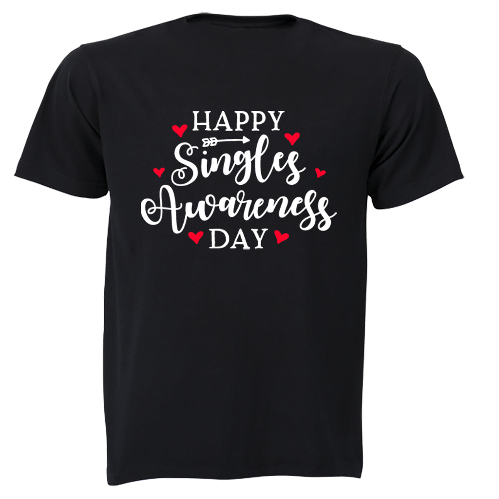 Single's Awareness Day - Valentine - Adults - T-Shirt - BuyAbility South Africa