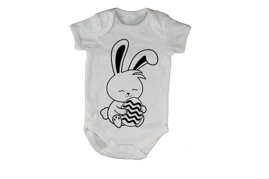Sitting Easter Bunny - Baby Grow - BuyAbility South Africa