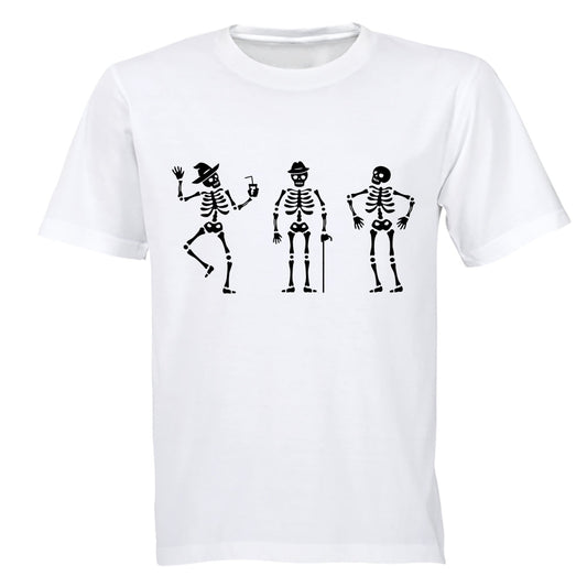 Skeleton Party - Halloween - Adults - T-Shirt - BuyAbility South Africa