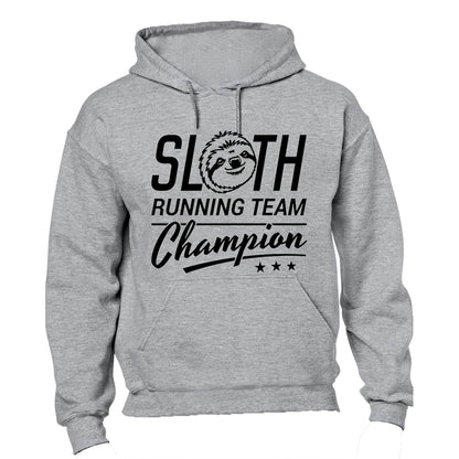 Sloth Running Team - Hoodie - BuyAbility South Africa