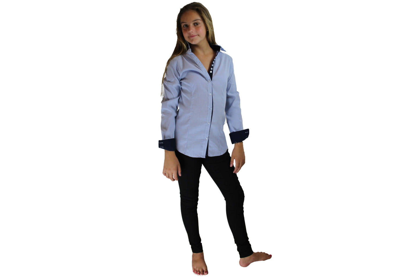 Smart Blue Button Up Shirt - BuyAbility South Africa