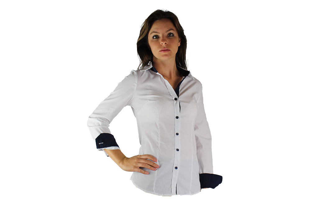 Smart White Button Up Shirt - BuyAbility South Africa
