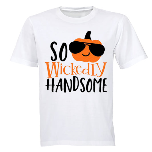So Wickedly Handsome - Halloween - Kids T-Shirt - BuyAbility South Africa
