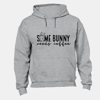Some Bunny Needs Coffee - Easter - Hoodie - BuyAbility South Africa