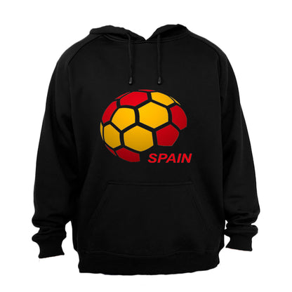 Spain - Soccer Ball - Hoodie - BuyAbility South Africa