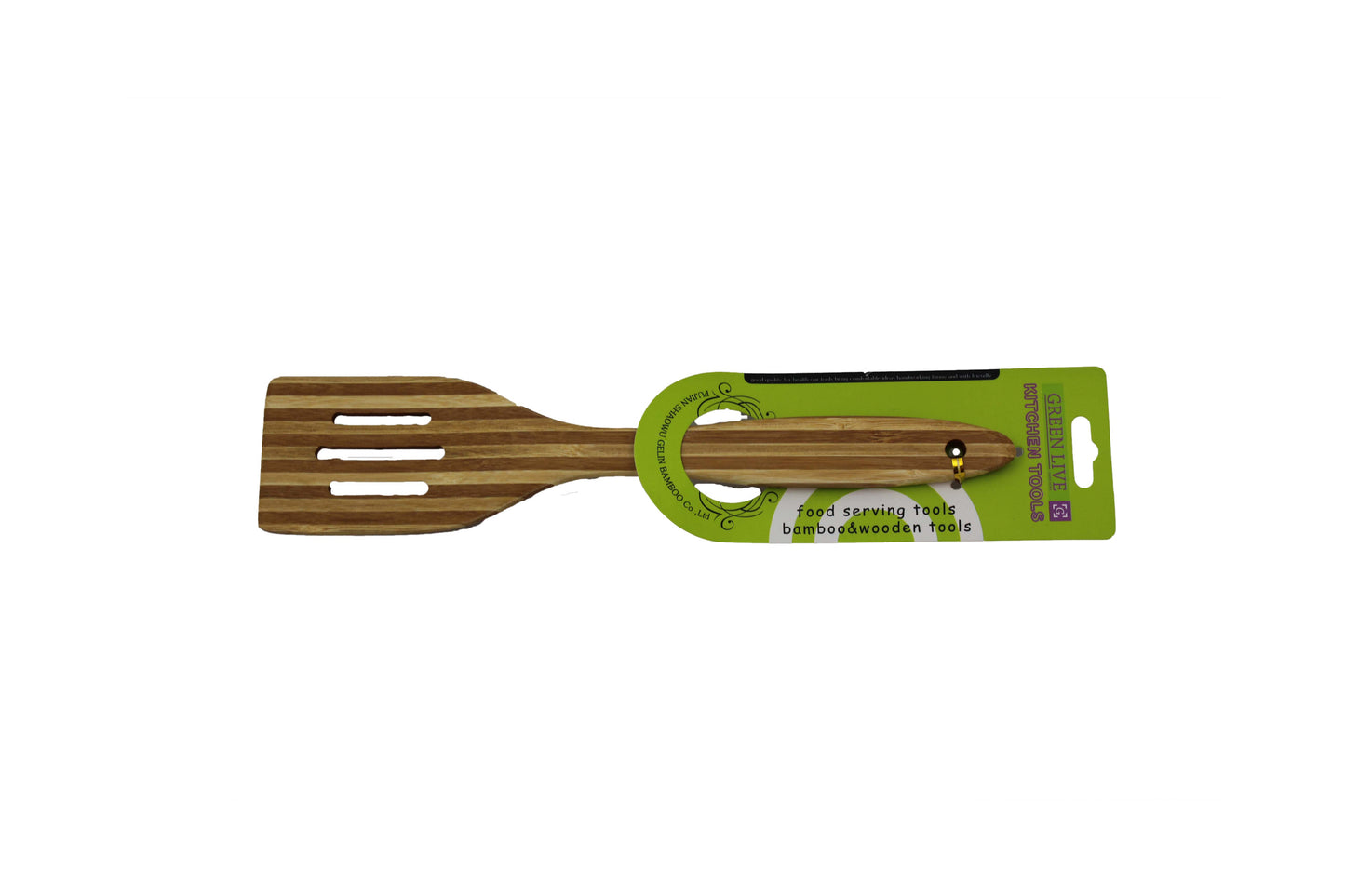 Flat Wooden Slotted Spoon – Bamboo - BuyAbility South Africa